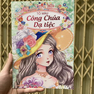 Tô màu công chúa Dạ tiệc